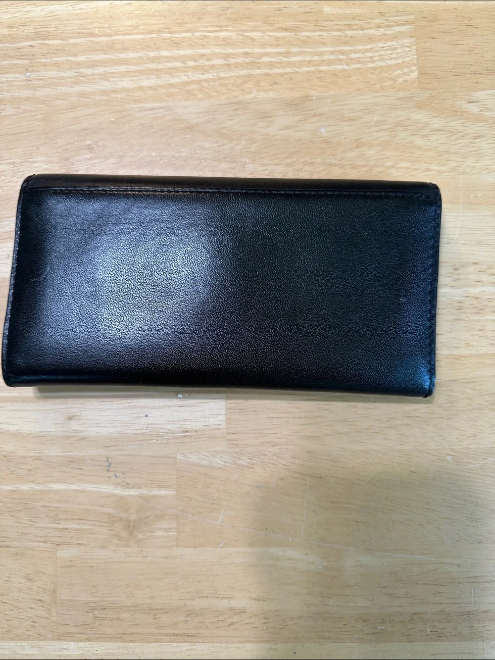 Marc by Marc Jacobs Black Leather Foldover Wallet